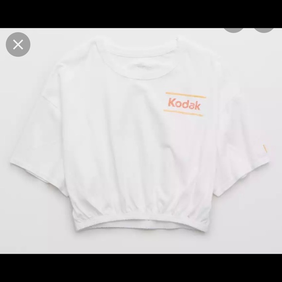 ISO aerie crop tee size small or med - Picture 2 of 2